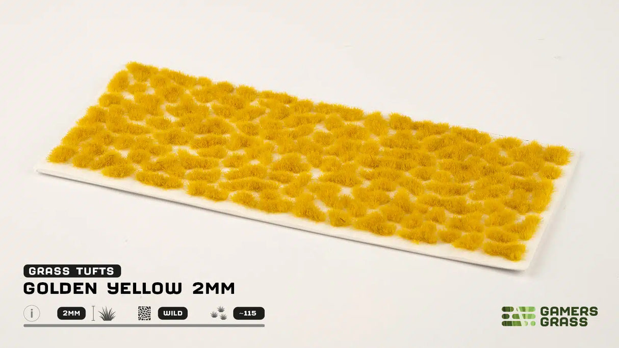Golden Yellow Tuft 2mm