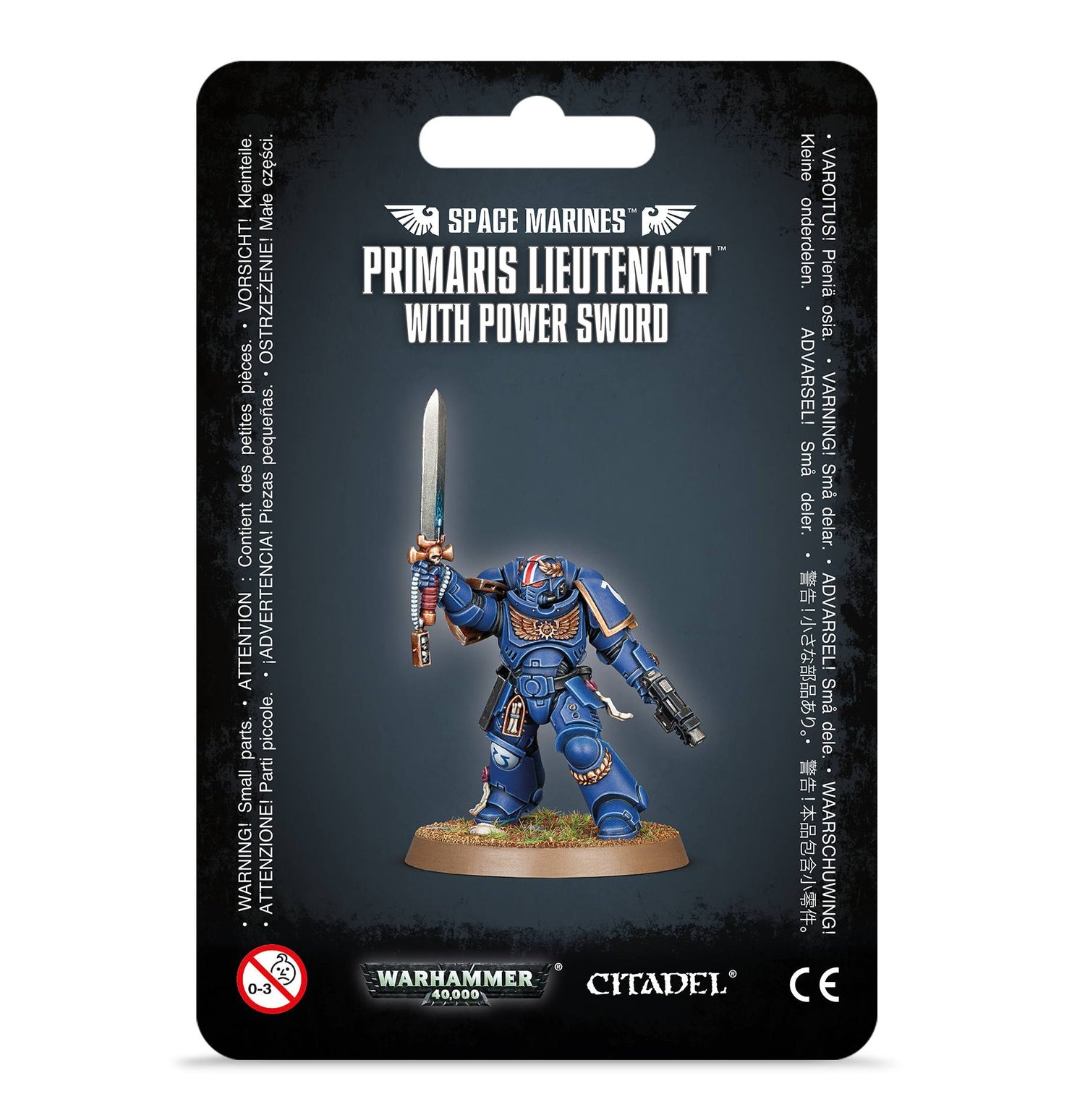 Warhammer 40.000 Space Marines Primaris Lieutenant with Power Sword