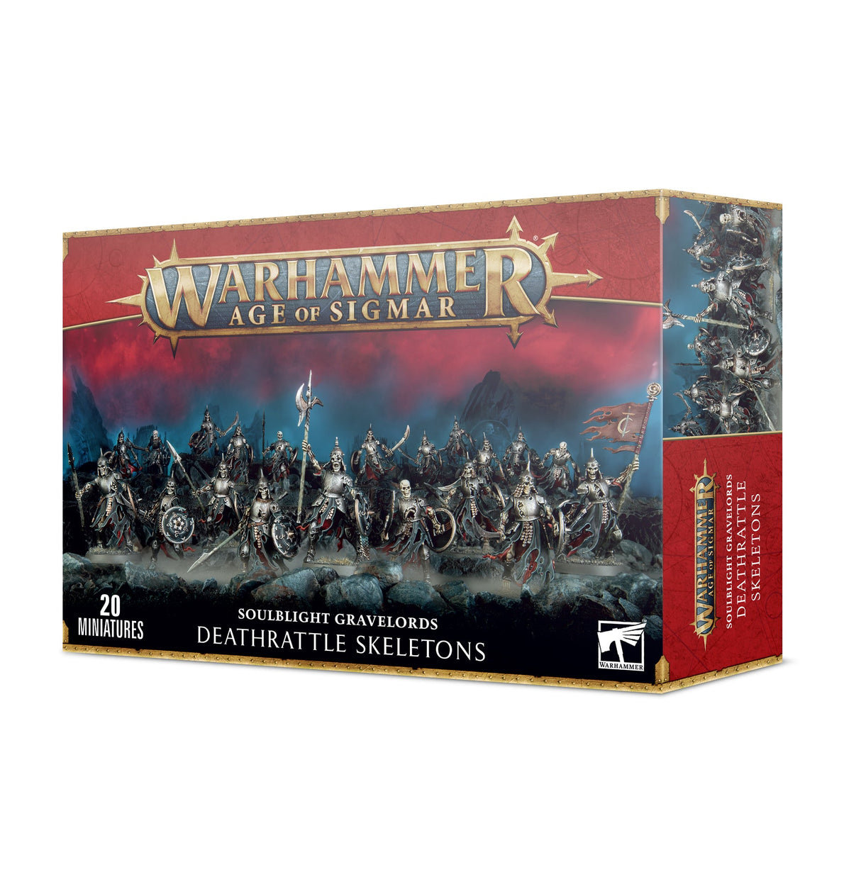 Warhammer Age of Sigmar Soulblight Gravelords Deathrattle Skeletons