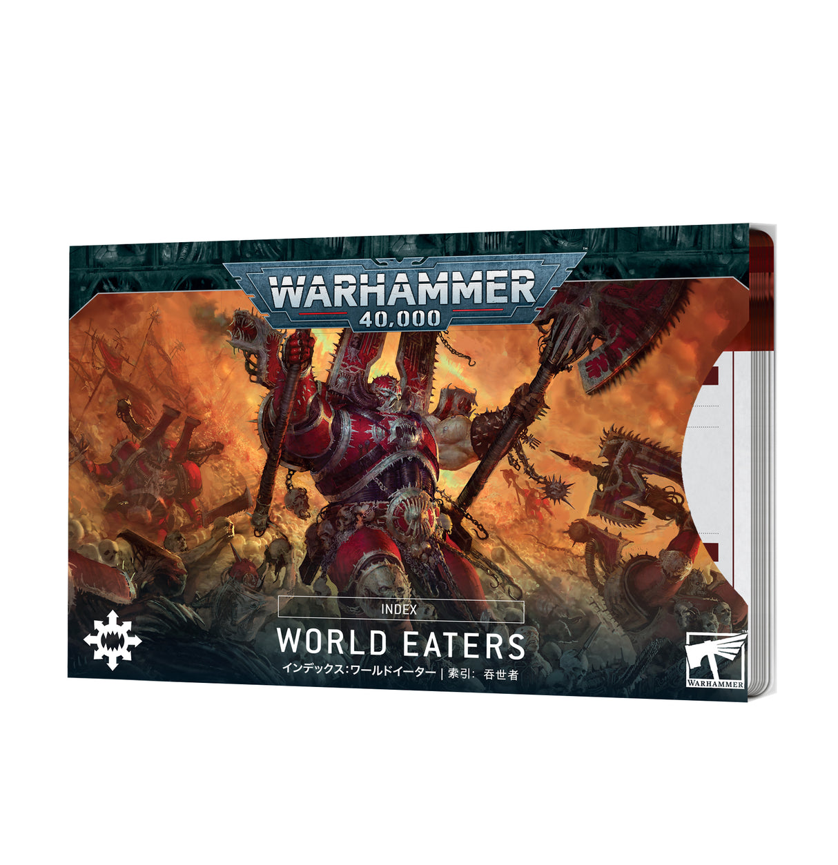 Warhammer 40.000 Index Cards: World Eaters Englisch