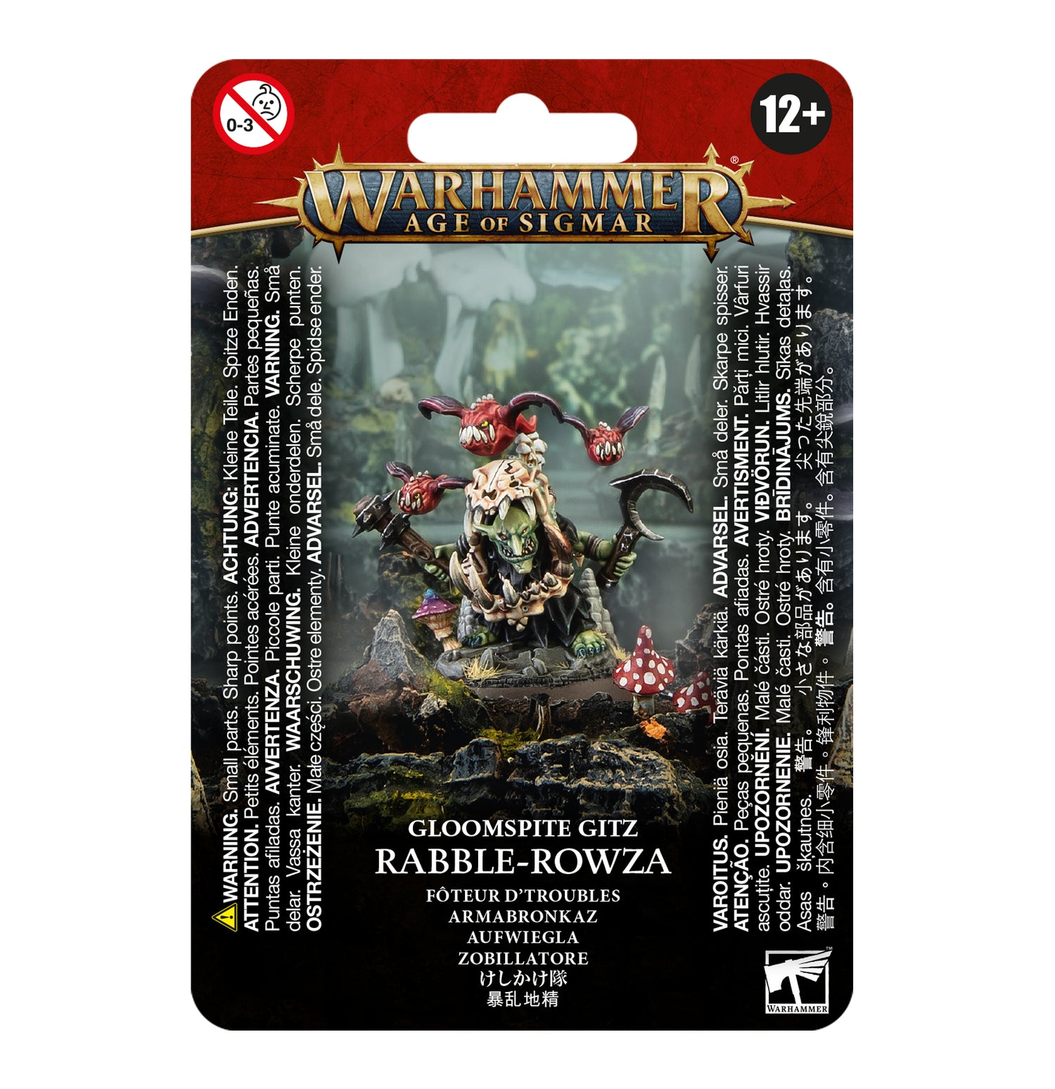 Warhammer Age of Sigmar Gloomspite Gitz Rabble-Rowza