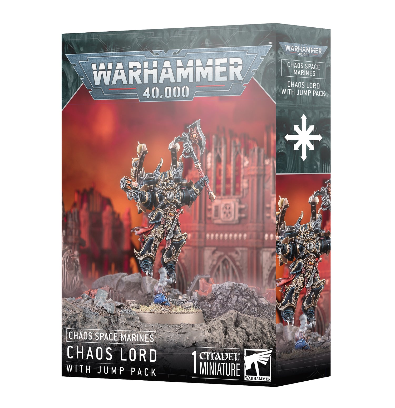 Warhammer 40.000 Chaos Space Marines Chaos Lord with Jump Pack