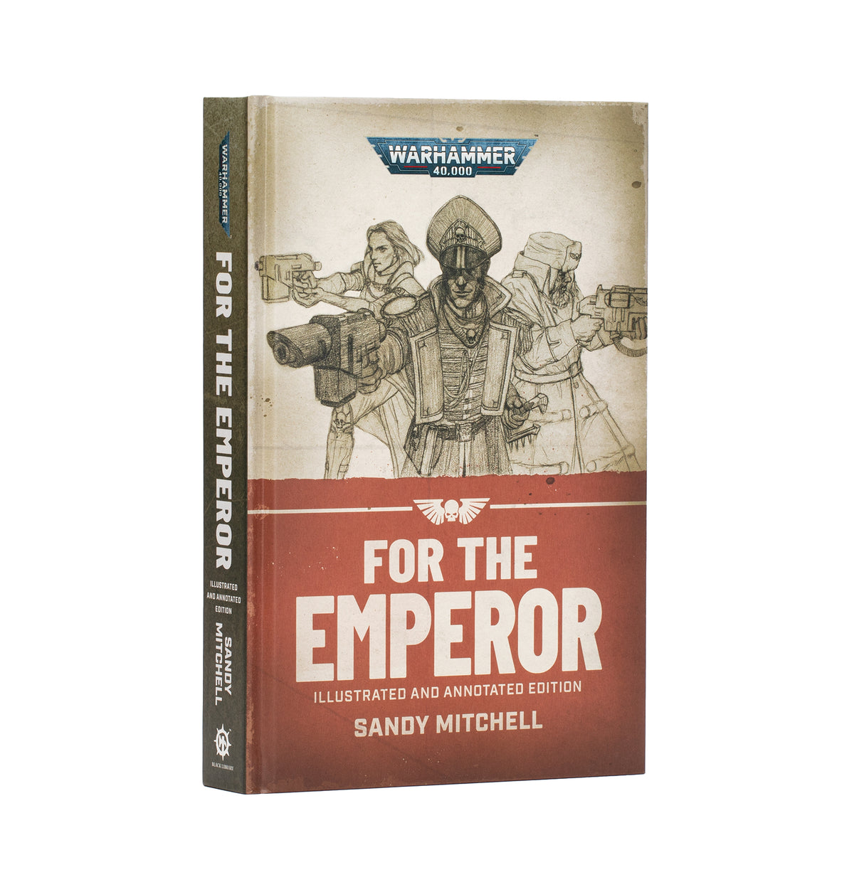 Warhammer 40.000 Ciaphas Cain For The Emperor Illustration Hardback