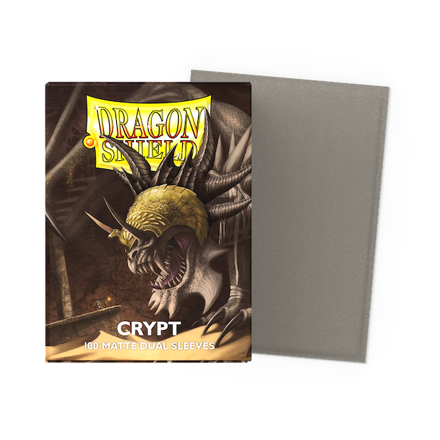 Dragon Shield Standard Size Dual Matte Sleeves - Crypt (100 Sleeves)