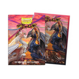 Dragon Shield Standard Size Brushed Art Sleeves - Valentine Dragons 2023 (100 Sleeves)