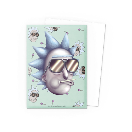 Dragon Shield Brushed Art Sleeves - Cool Rick (100 Sleeves)