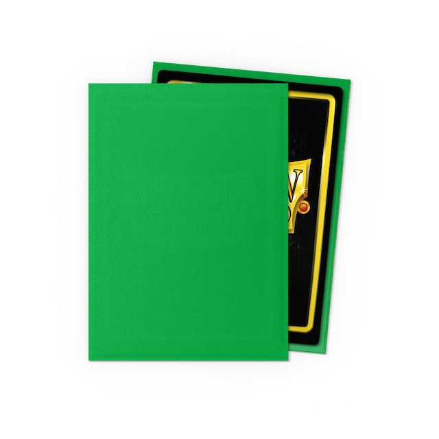 Dragon Shield Standard Size Matte Sleeves - Apple Green (100 Sleeves)