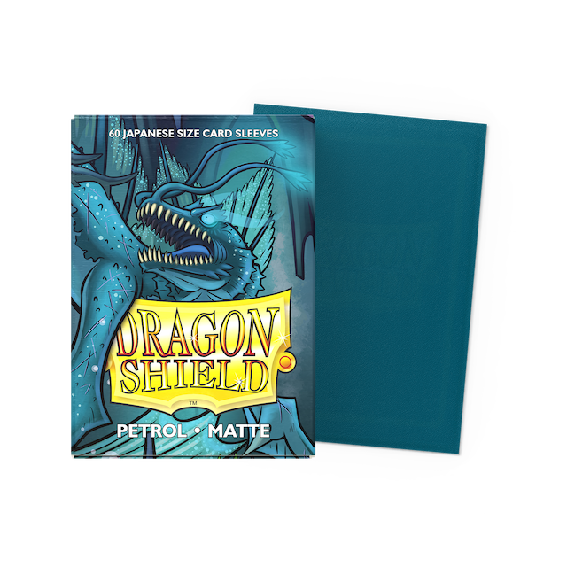Dragon Shield Small Sleeves - Matte Petrol (60 Sleeves)