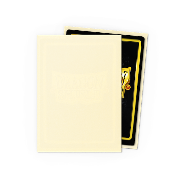 Dragon Shield Standard Size Matte Sleeves - Ivory (100 Sleeves)