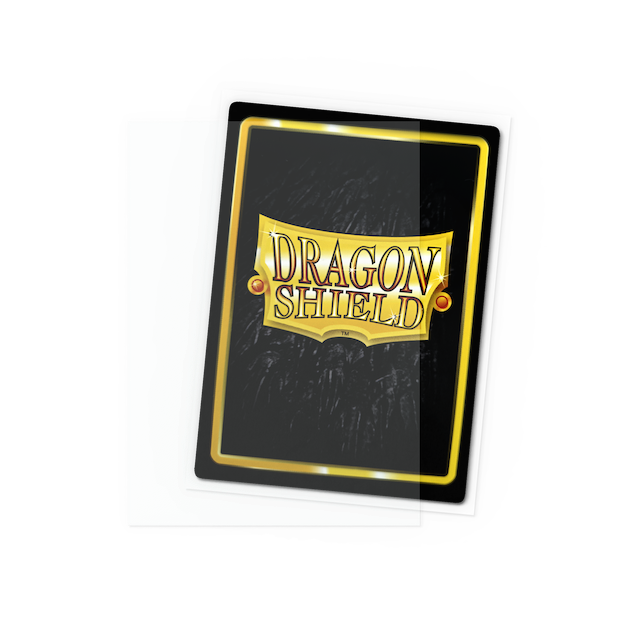 Dragon Shield Standard Size Matte Sleeves - Clear (100 Sleeves)