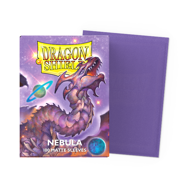 Dragon Shield Standard Size Matte Sleeves - Nebula (100 Sleeves)