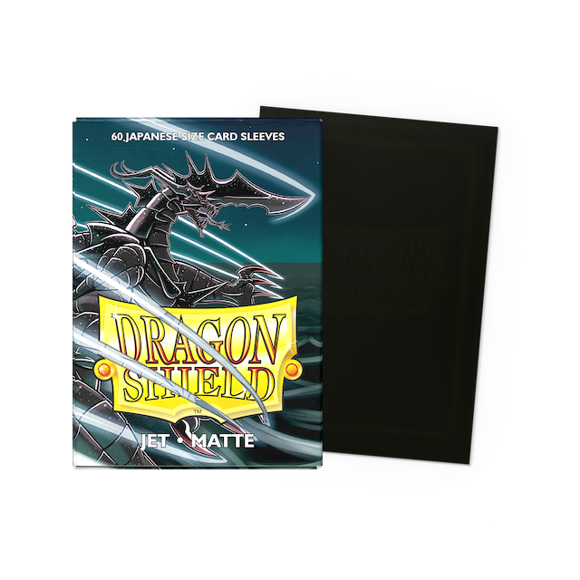 Dragon Shield Small Sleeves - Matte Jet (60 Sleeves)