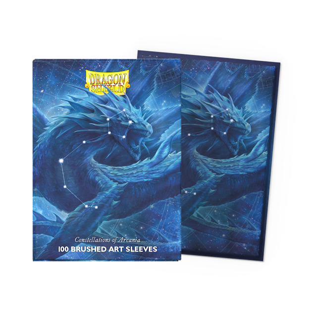 Dragon Shield Brushed Art Sleeves - Constellations Drasmorx (100 Sleeves)