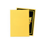 Dragon Shield Small Sleeves - Matte Yellow (60 Sleeves)