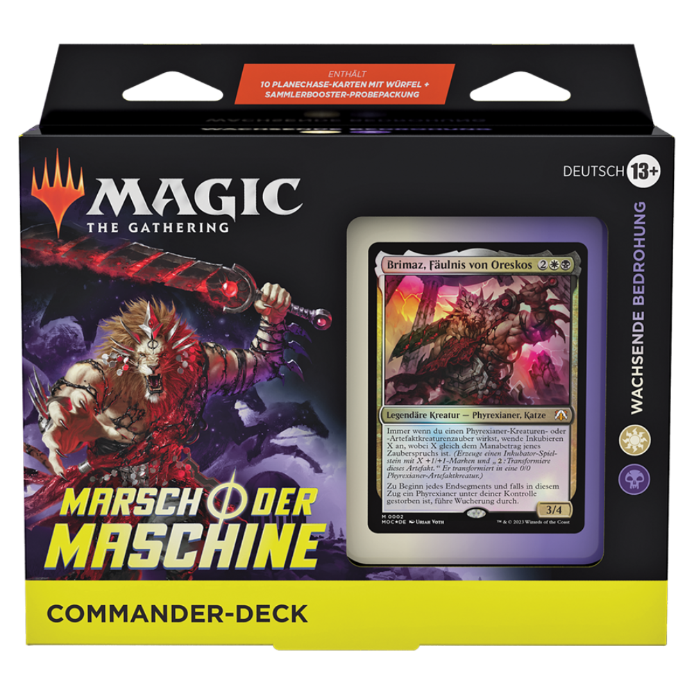 Marsch der Maschine - Commander Deck - Wachsende Bedrohung - deutsch