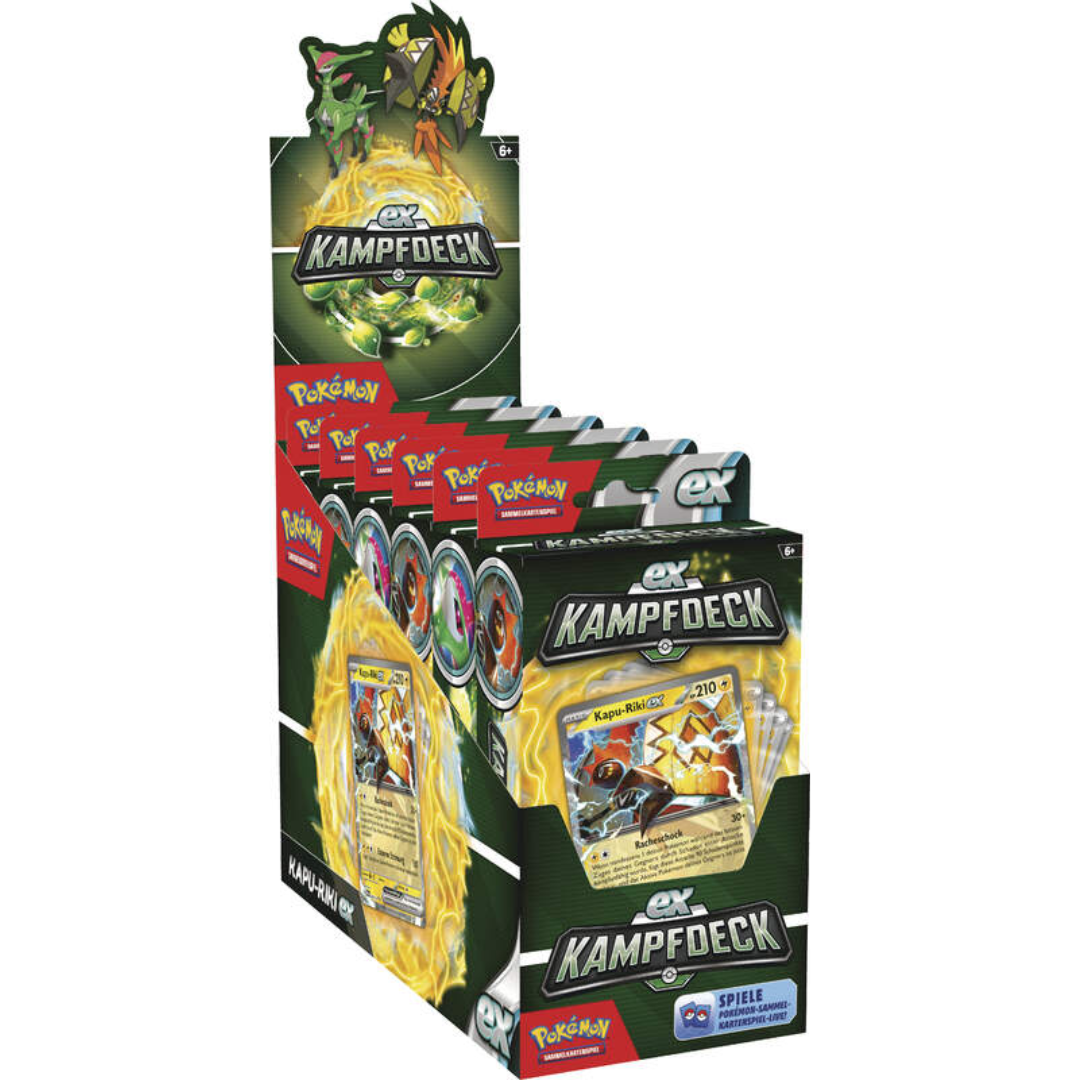 Pokémon - Karmesin & Purpur ex-Kampfdeck Oktober 2024 Kapu-Riki - DE