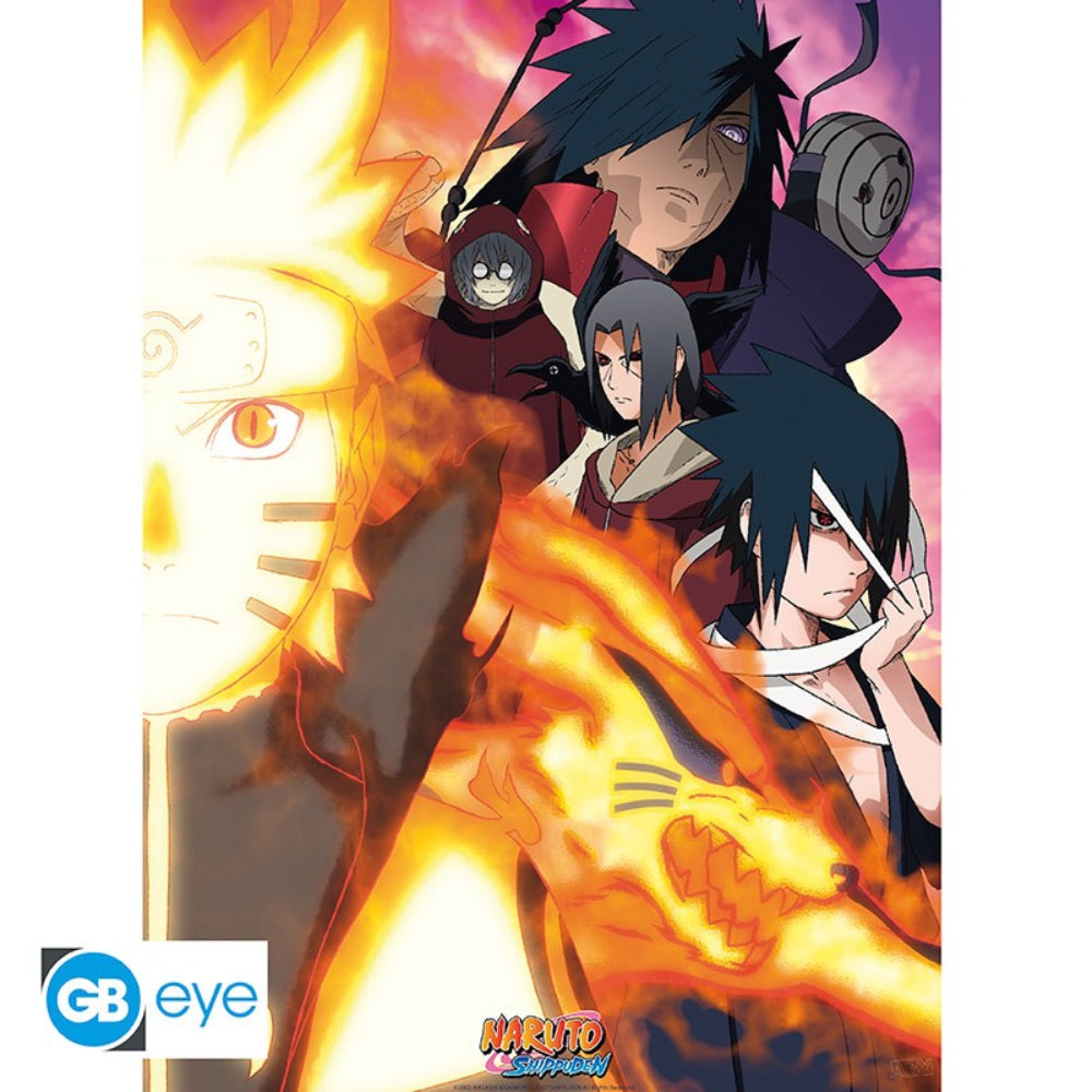 Naruto Shippuden - Set 2 Posters Chibi 52x38 - Groups