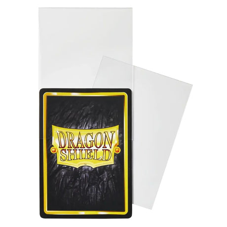 Dragon Shield Standard Size Perfect Fit Thick Inner Sleeves Clear (100 Sleeves)