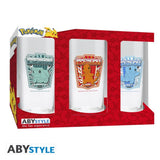 Pokémon - 3 glass set