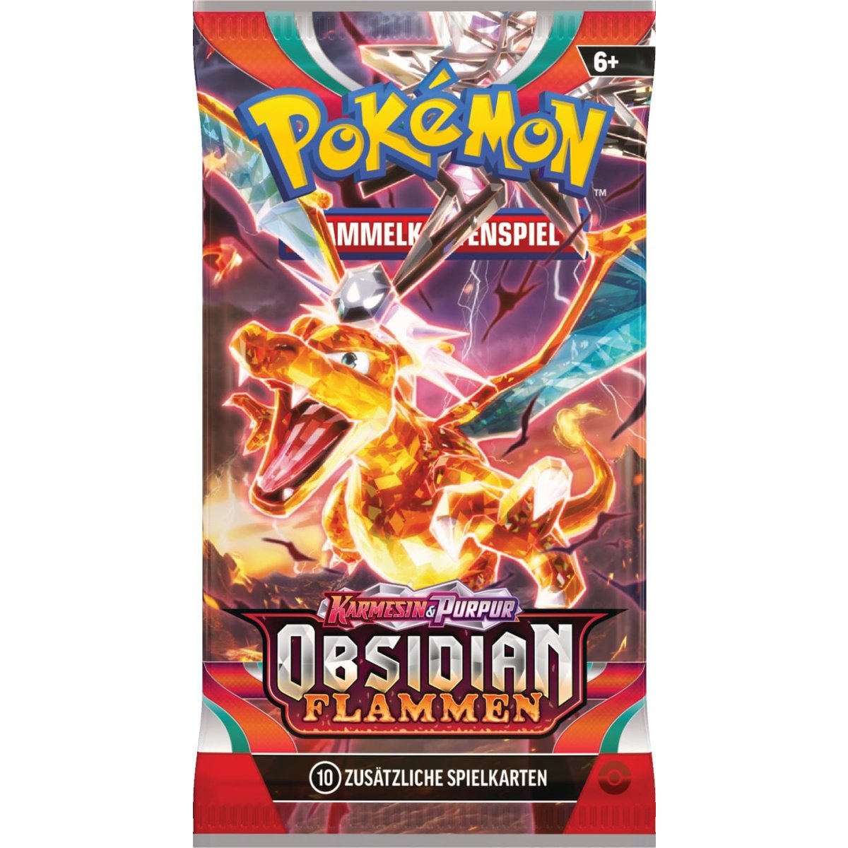 Pokémon Karmesin & Purpur Obsidian Flammen - Booster - deutsch