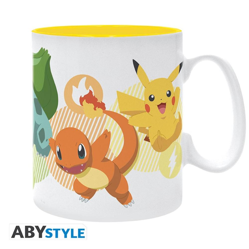 Pokémon - Mug - 460 ml - Pikachu and starters