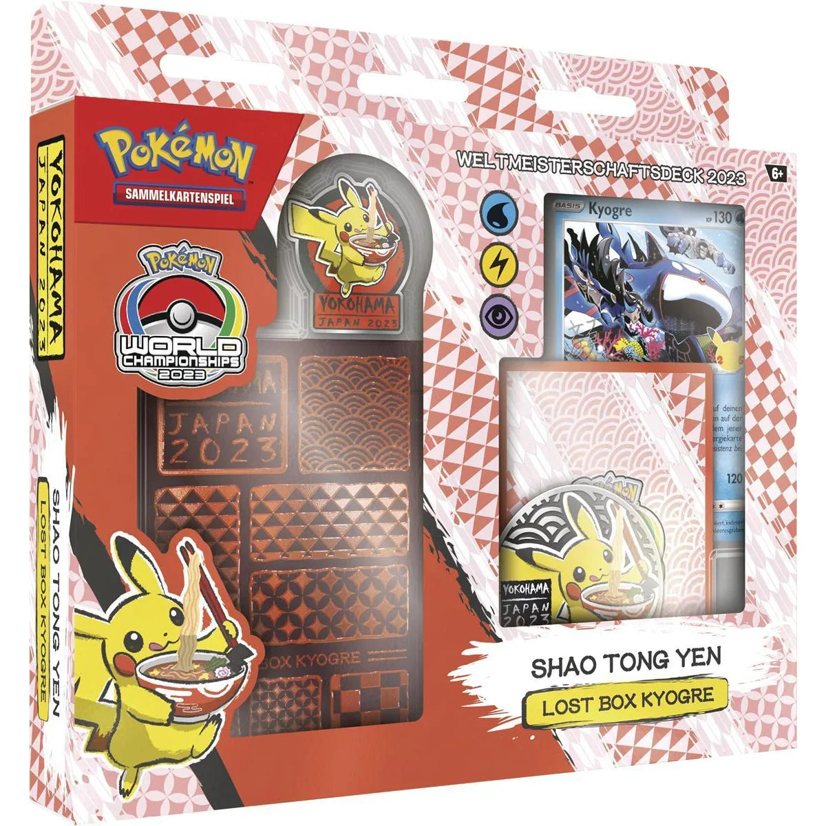 Pokemon Weltmeisterschaftsdeck 2023 - Shao Tong Yen "Lost Box Kyogre" - DE