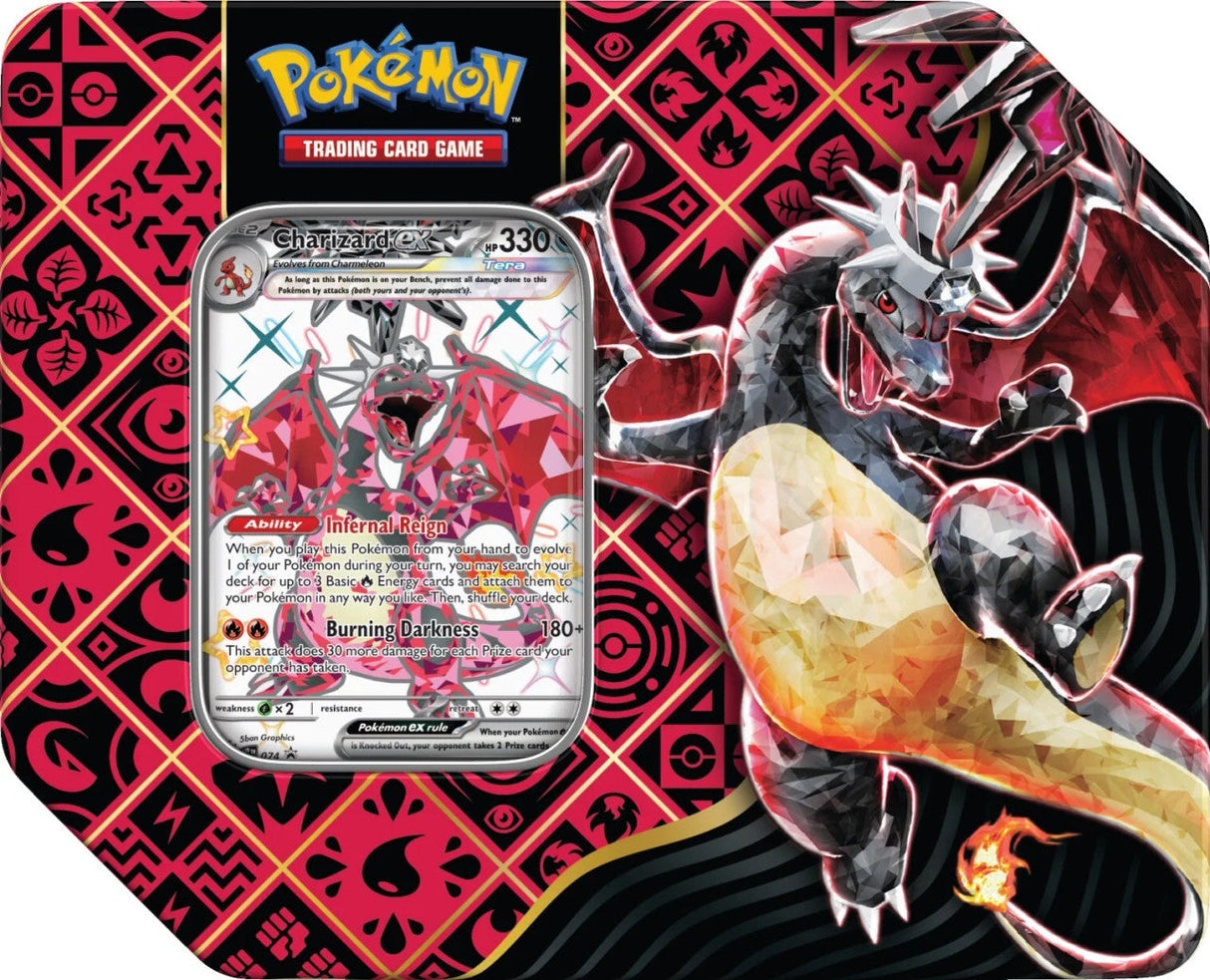 Pokémon Scarlet & Violet Paldean Fates - Charizard Tin - EN