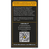 Star Wars: Legion – Rebellen Allianz Kommandokarten-Set