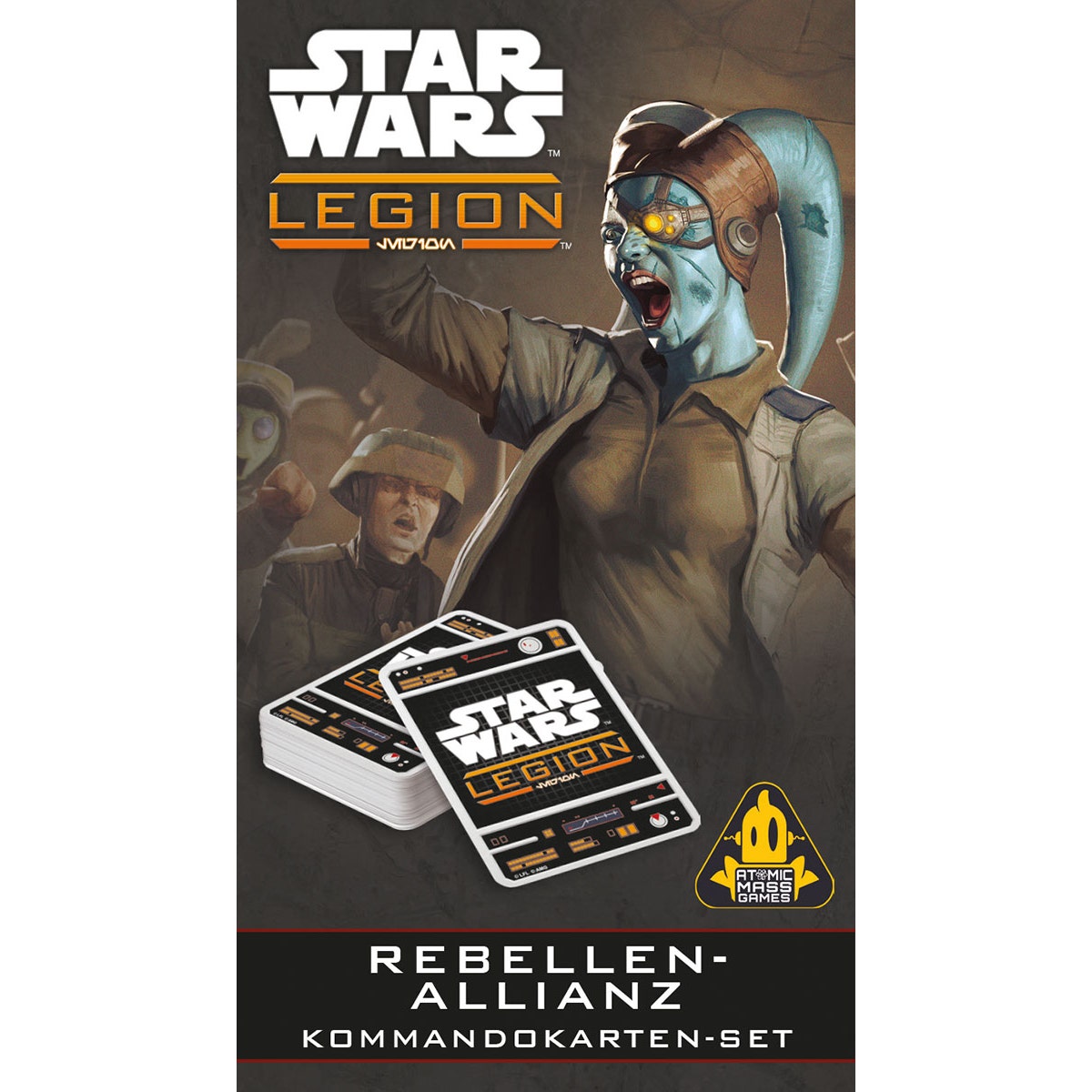 Star Wars: Legion – Rebellen Allianz Kommandokarten-Set