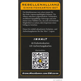 Star Wars: Legion – Rebellen Allianz Einheitenkarten-Set