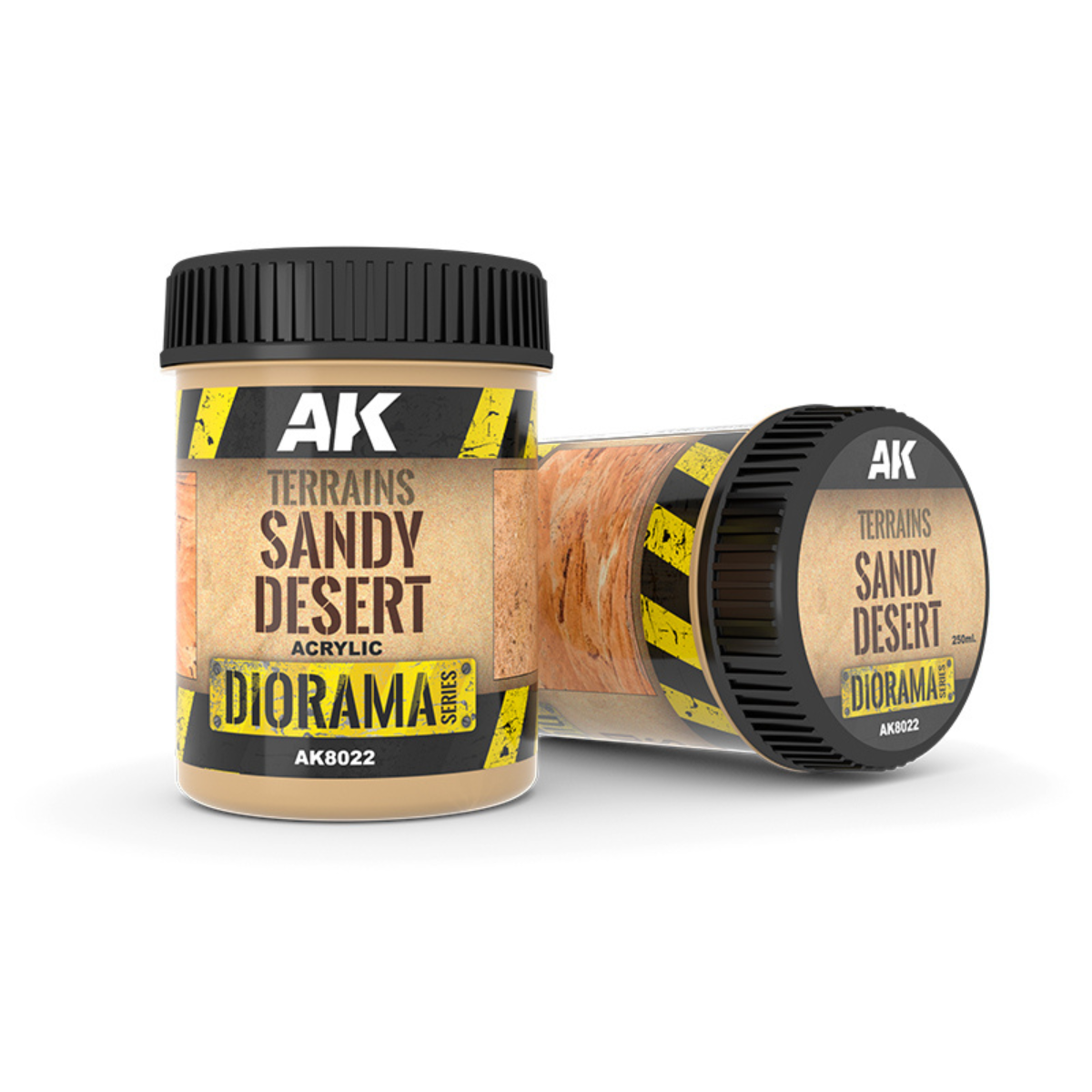 AK Interactive TERRAINS SANDY DESERT - 250ml (Acrylic)
